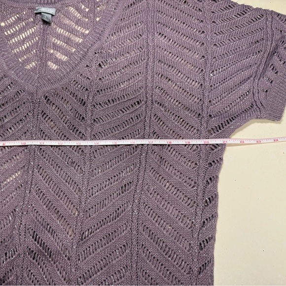 Vanity lavender knit blouse - Picture 5 of 6
